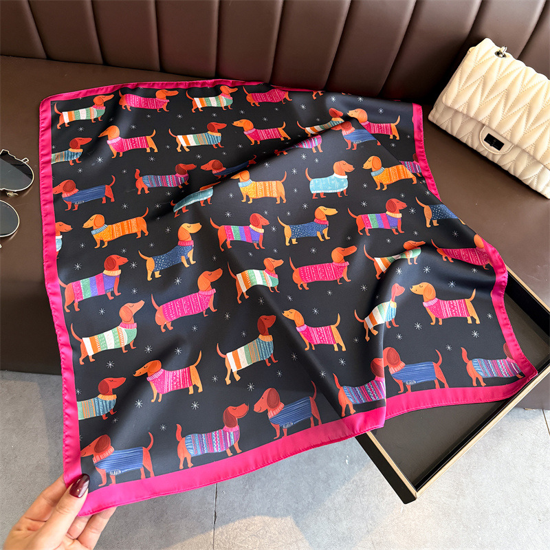 Fashion Wiener Dog Print Banda - đánh giá và giá Face Scarf Mask