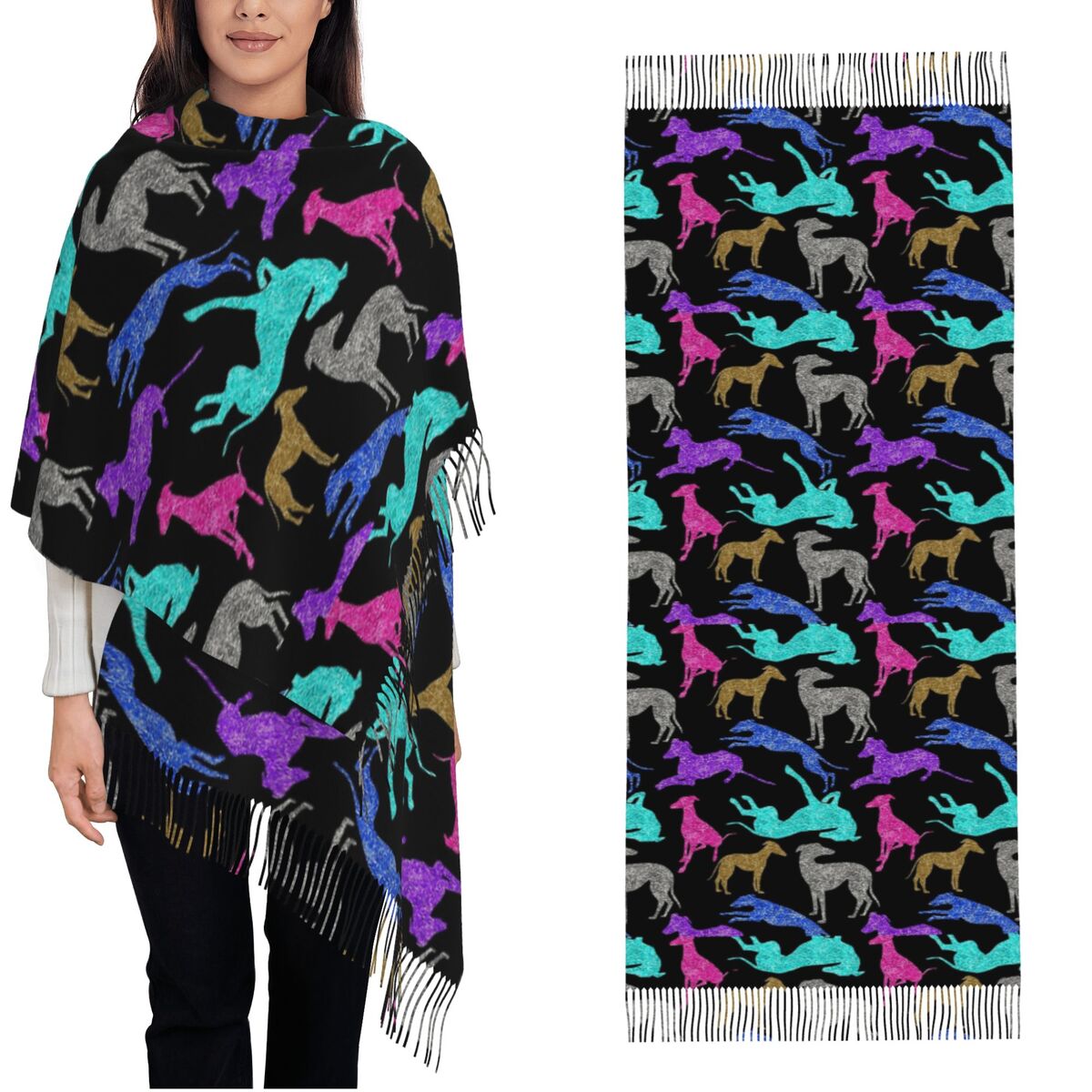 Greyt Greyhound Combo Scarf Wa - đánh giá và giá Pashmina Wrap Large