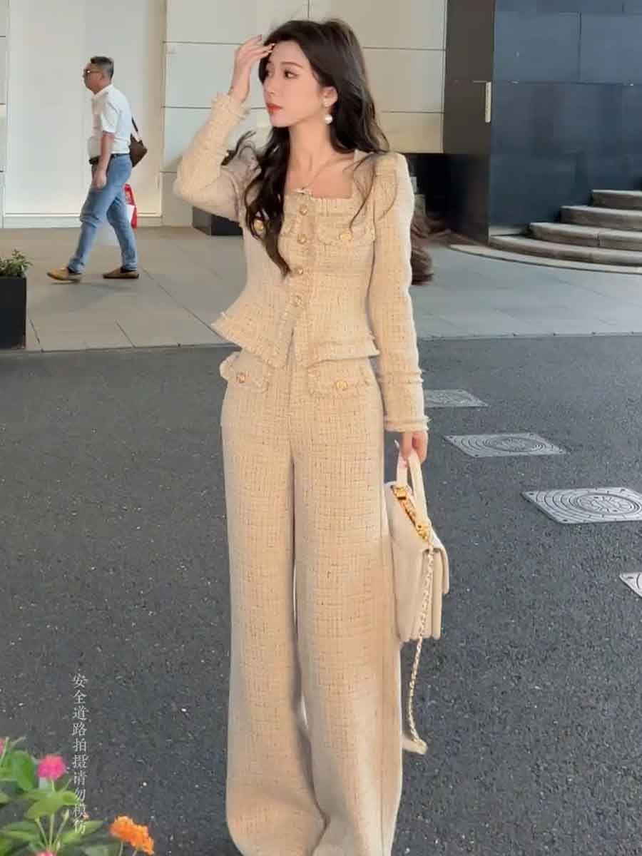 2024 Winter Women's Fashion an - đánh giá và giá Pocket Square Set