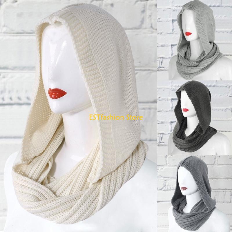 Y5GC Nữ Mùa Đông Đan Mũ Trùm Đ - đánh giá và giá Infinity Scarf Knit