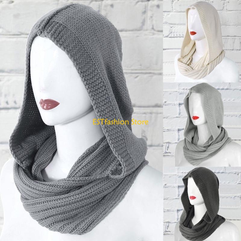 Y5GC Nữ Mùa Đông Đan Mũ Trùm Đ - đánh giá và giá Infinity Scarf Knit