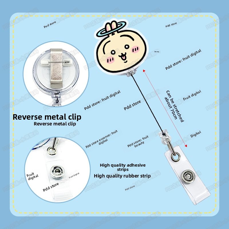 jiyi Retractable Badge Reel Ka - đánh giá và giá Lanyard Badge Holder