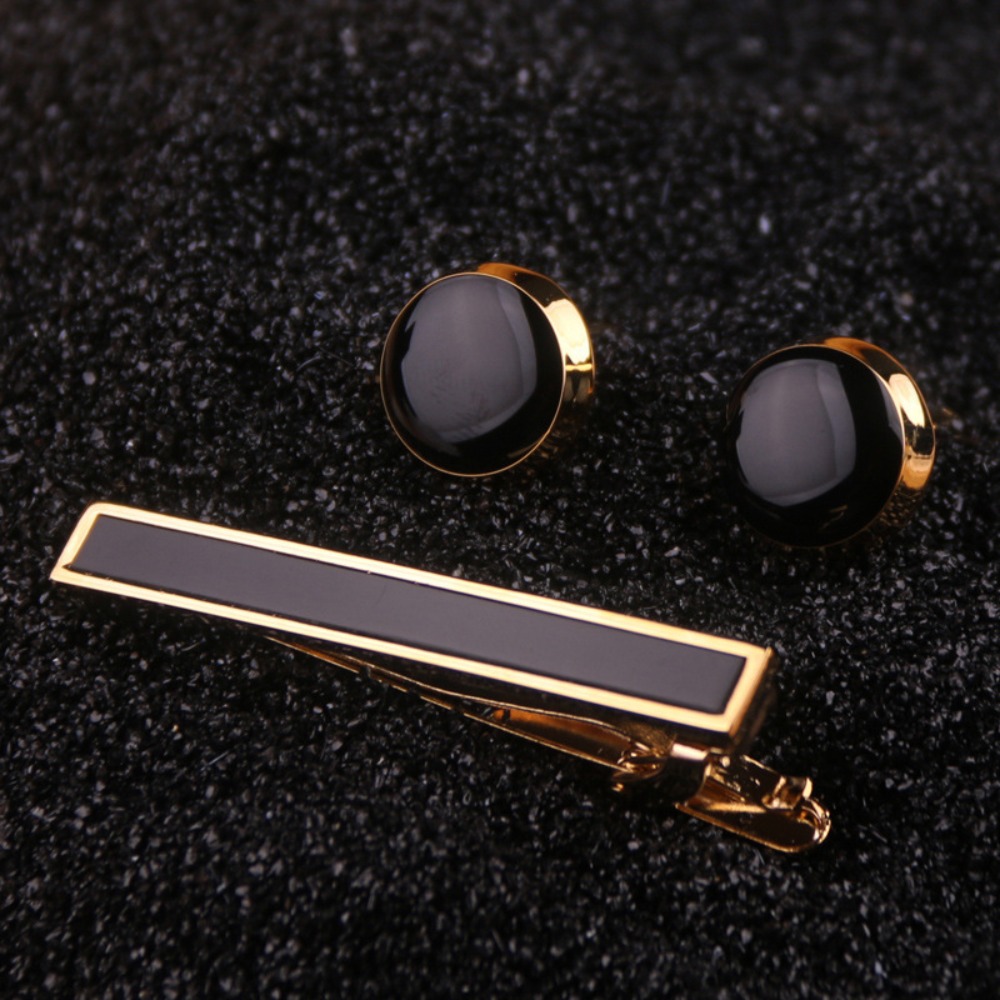 A Set Men's Tie Clip Groom Tux - đánh giá và giá Tie Bar Set Gift