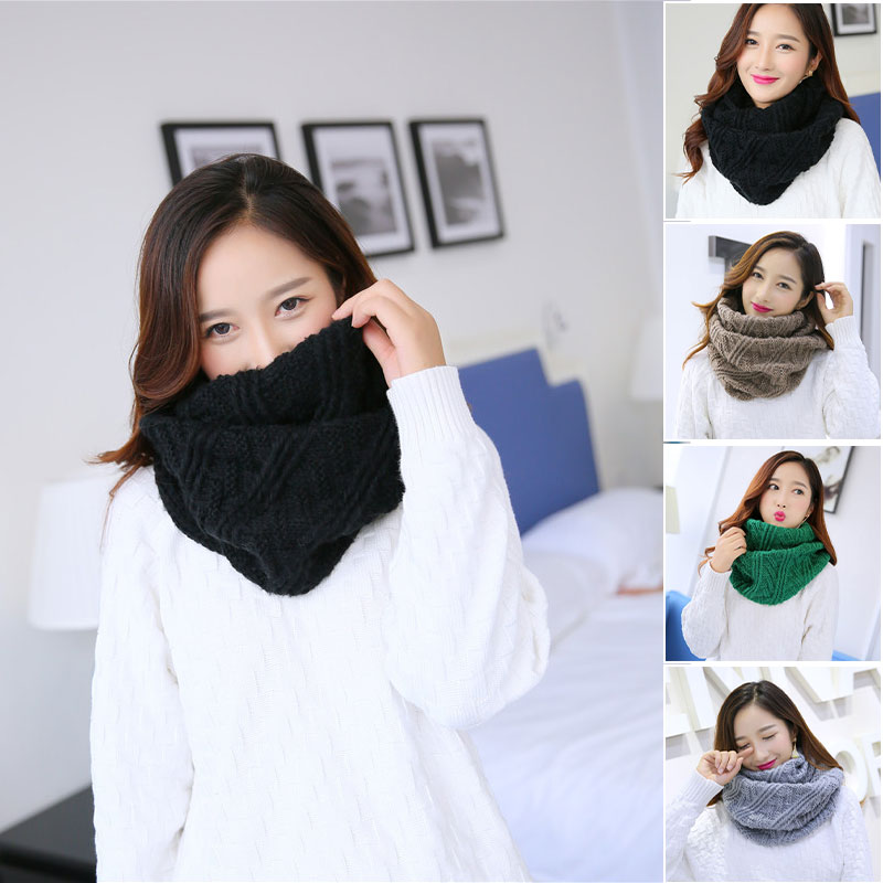 Unisex Winter Soft Chunky Knit - đánh giá và giá Infinity Scarf Knit