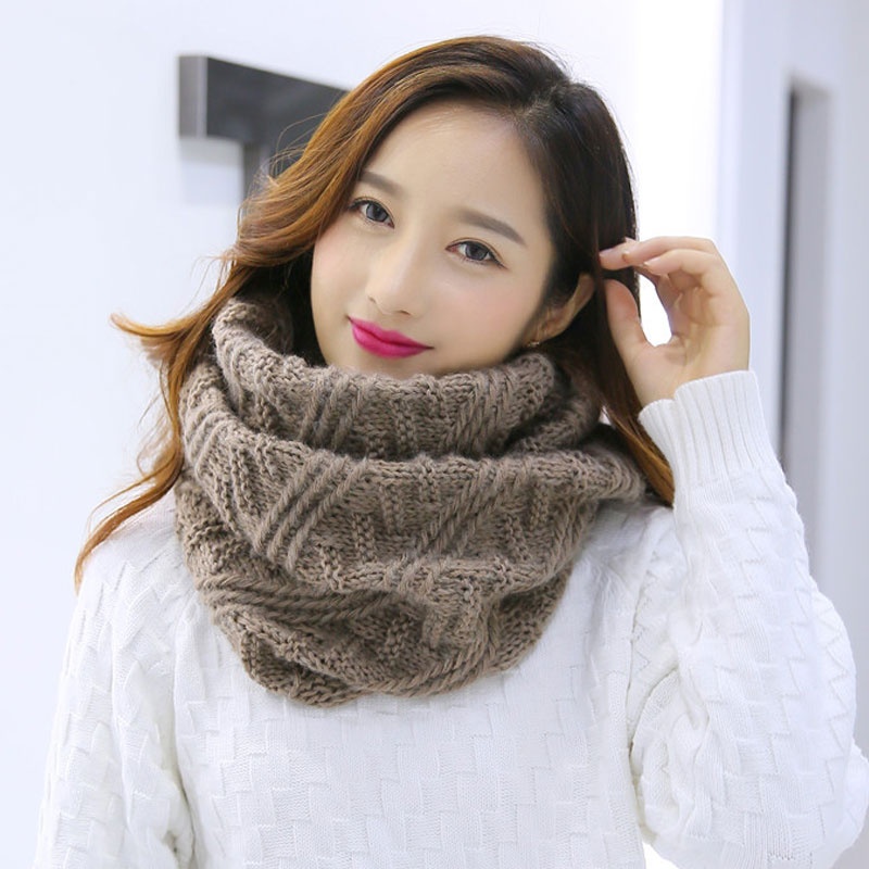 Unisex Winter Soft Chunky Knit - đánh giá và giá Infinity Scarf Knit