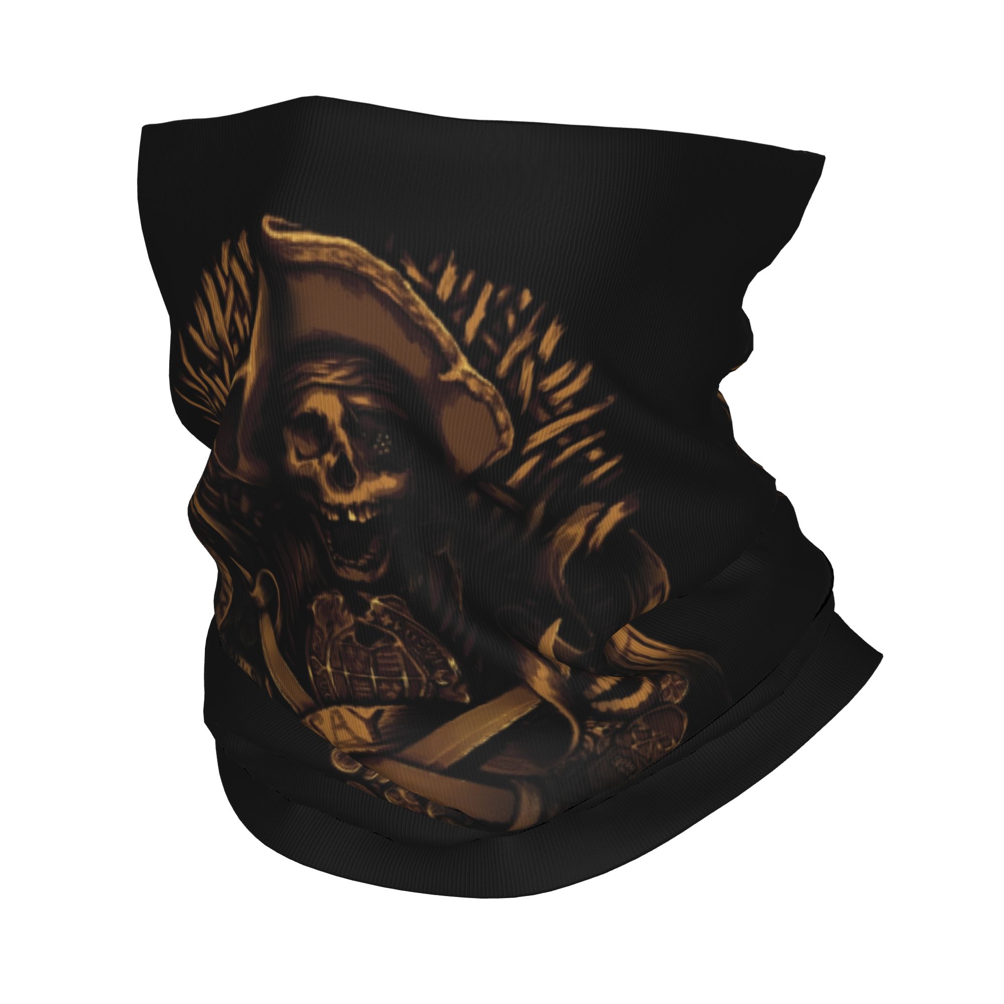 Custom Never Say Die Pirate Sk - đánh giá và giá Neck Warmer Tube
